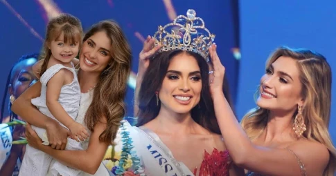 Bà mẹ một con đăng quang Hoa hậu Hoàn vũ Colombia: Body nóng bỏng như nữ thần nội y