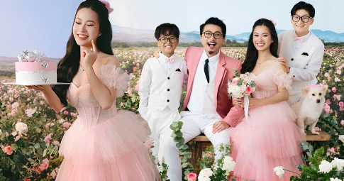 MV “Hoa giấy” cán mốc 1 triệu view, Lâm Vỹ Dạ tung bộ ảnh gia đình hạnh phúc mừng sinh nhật