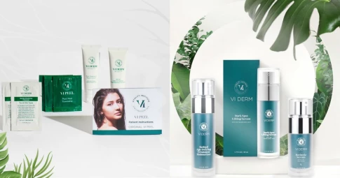 VI Derm - thương hiệu dẫn đầu xu hướng mỹ phẩm chuyên về điều trị giúp giải quyết hầu hết vấn đề trên da