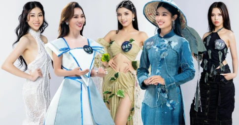 Độc đáo thời trang tái chế của các thí sinh Miss Earth Vietnam 2023: Ấn tượng và đầy ý nghĩa!