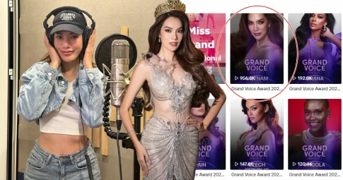 Video dự thi của hoa hậu Hoàng Phương cán mốc triệu views: Phong độ áp đảo dàn đối thủ Miss Grand 2023