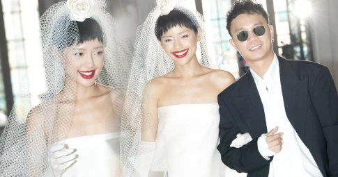 Dám nghĩ dám làm: Cô Em Trendy chụp bộ ảnh cưới “độc nhất vô nhị” tại sàn runway quốc tế