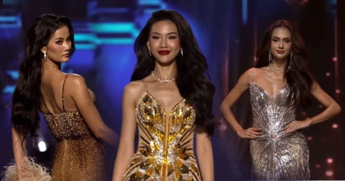 Miss Universe Vietnam: Hương Ly - Bùi Quỳnh Hoa mất giải Người đẹp Biển, Lệ Nam ngậm ngùi rớt khỏi Top 6