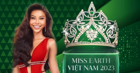 Cận cảnh bộ vương miện Miss Earth Vietnam 2023: Đẹp tinh xảo, mang ý nghĩa bảo vệ môi trường