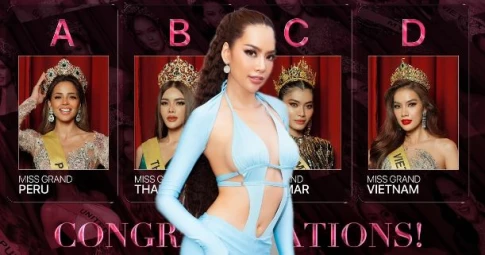 Hoa hậu Hoàng Phương ghi điểm mạnh với outfit cắt xẻ, lọt Top 4 "Country's Power Of The Year"