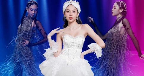 Phí Phương Anh đội vương miện dầu gió xanh, "thả thính" sẽ thi Miss Grand Vietnam trong MV "Dancing Queen"?