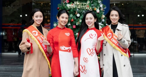 Hoa hậu Ngọc Hân lần thứ 10 đi hiến máu nhân đạo