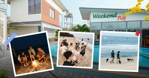 Weekend Play - Homestay cực hot tại Bình Thuận: Tiện nghi chuẩn điểm 10, cách biển chỉ vài bước chân