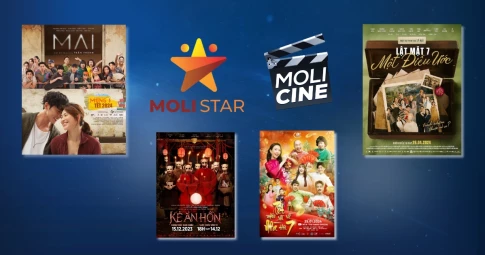 MoliStar - Đối tác Truyền thông của những dự án phim ảnh đình đám, cùng Mai - Lật mặt 7 phá đảo phòng vé
