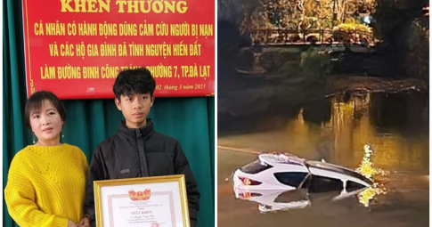 Nam thiếu niên 17 tuổi nhảy xuống hồ Xuân Hương cứu người gặp tai nạn lúc 12 giờ đêm