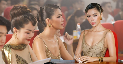 Minh Tú diện váy xuyên thấu quyến rũ, làm giám khảo “khó tính” tại buổi Sơ khảo Miss Grand Vietnam 2024