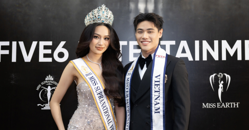 Đại diện Việt Nam tại Hoa hậu - Nam vương Siêu quốc gia được chủ tịch Miss Supranational đánh giá cao