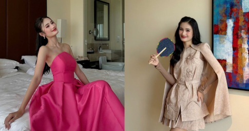 Ý Nhi chung phòng với người đẹp Thái Lan - Opal Suchata, 