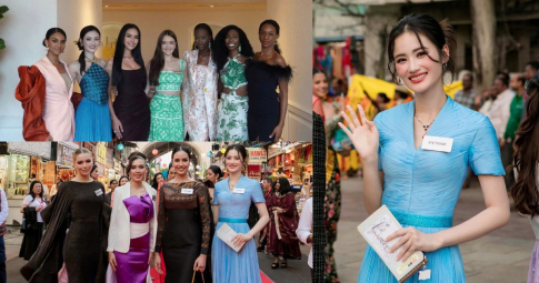 Hoa hậu Ý Nhi ghi điểm với loạt trang phục thanh lịch sau 9 ngày thi thố tại Miss World 2025