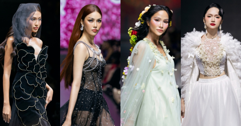 Đêm thứ 2 AVIFW SS 2025: Hương Giang - Lan Khuê trở lại sàn diễn, Bùi Quỳnh Hoa - Tú Anh 