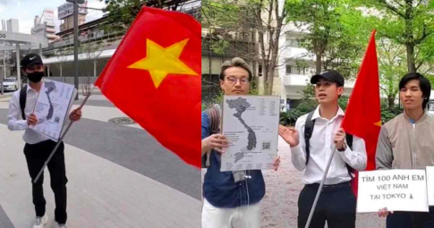 Chàng trai Việt "tìm 100 anh em" giữa thủ đô Nhật, ký tên bảo vệ Hoàng Sa - Trường Sa của quê hương