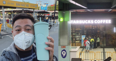 Thời tới cản không kịp: Thanh niên mua ly Starbucks gây "sốt" giá 490k, bán lại lời ngay gấp 4 lần