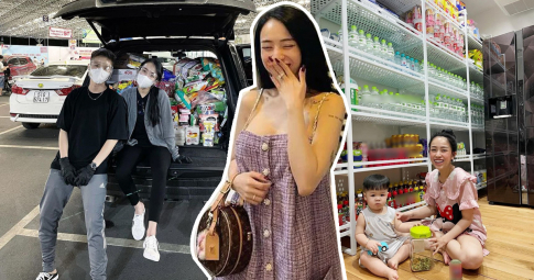 "Con gái rượu" nhà đại gia Minh Nhựa đem cả siêu thị về nhà