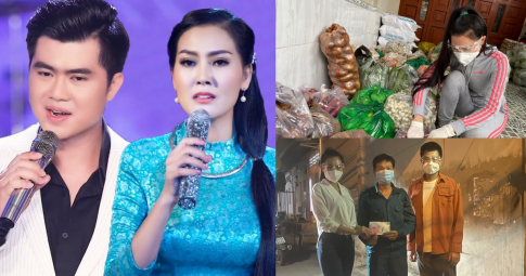 Ca sĩ Phú Quí - Kim Thoa góp 100 triệu đồng làm từ thiện mùa dịch