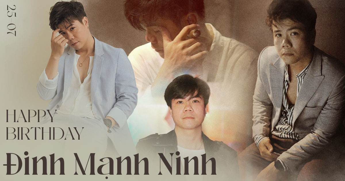 Đinh Mạnh Ninh tuổi 32: Mãi mãi một tình yêu với âm nhạc