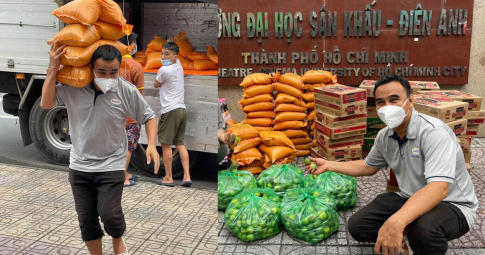 Quyền Linh tặng 20 tấn gạo cùng 200 triệu cho nghệ sĩ gặp khó khăn trong mùa dịch