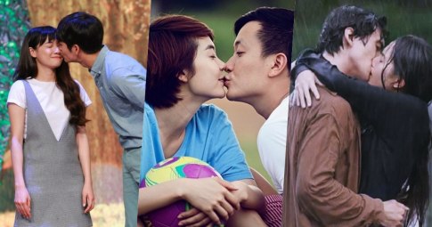 Hậu trường bất ngờ của cảnh hôn lãng mạn trên phim Việt