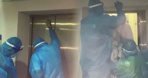 Giải cứu thành công thanh niên mắc kẹt trong thang máy tại bệnh viện dã chiến TP.HCM