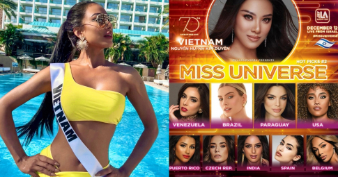 Kim Duyên diện bikini rực rỡ khoe body quyến rũ, được dự đoán đăng quang Miss Universe 2021