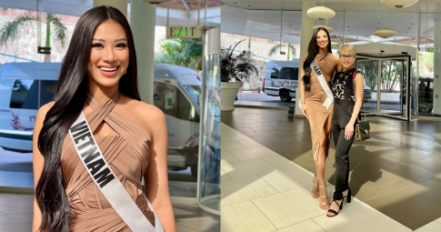 Kim Duyên hoàn thành vòng thi quyết định tại Miss Universe, ê-kíp tự hào báo tin vui