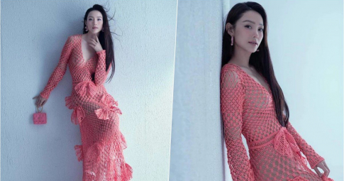 Sự thật về chiếc váy xuyên thấu làm lộ vòng 3 gợi cảm của Minh Hằng khiến dân tình "sôi sục"