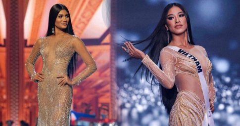 Kim Duyên trình diễn giống hệt Á hậu Hoàn vũ người Venezuela, chính chủ đăng đàn với phản ứng bất ngờ