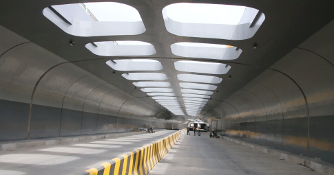 Chiêm ngưỡng đường hầm đẹp nhất sắp khánh thành tại Việt Nam