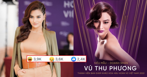 Fans "khóc thét" vì Vũ Thu Phương quay lại làm giám khảo Hoa hậu Hoàn vũ Việt Nam