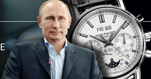 Bộ sưu tập đồng hồ triệu đô choáng ngợp của Tổng thống Nga Putin