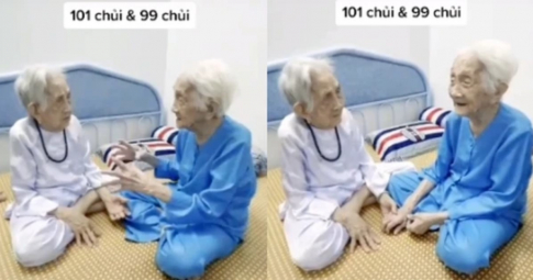 Cụ bà 101 tuổi hào hứng làm mai ông cụ cho em gái 99 tuổi: "Chịu không, đẹp trai lắm"