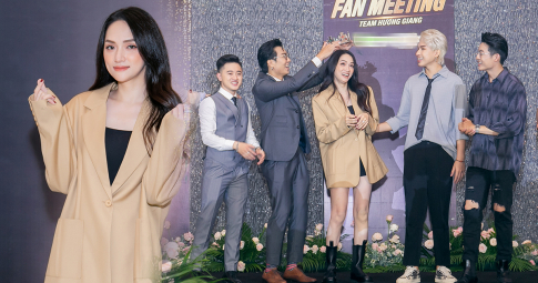 Chơi lớn tổ chức Fan Meeting cho 6 học trò, Hương Giang bất ngờ được trao vương miện "Miss Game On"