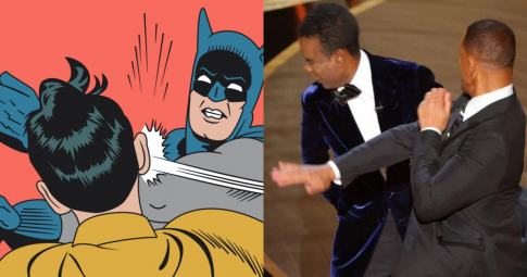 Cái tát bẽ bàng của Will Smith tại Oscar 2022: Chris Rock thì đau mặt, netizen lại nhặt được "rổ meme"