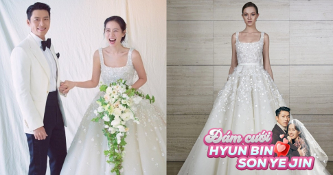 Bóc giá váy cưới của Son Ye Jin: Thương hiệu Elie Saab, "sương sương" vài tỷ, gấp đôi tiền thuê lễ đường?