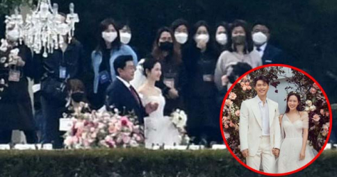 Khoảnh khắc được mong chờ nhất trong siêu đám cưới của Hyun Bin và Son Ye Jin đã lộ diện