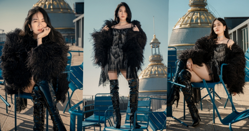Á hậu Phương Anh thả dáng “sang - xịn - mịn" chuẩn Fashionista tại kinh đô thời trang Paris