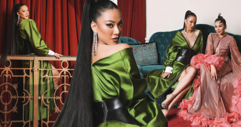 Miss Supranational Vietnam 2022 - Kim Duyên khoe thần thái "cực bén" tại triển lãm "Cine Gucci"