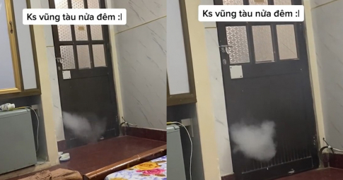 NGHI VẤN: đoạn clip kẻ gian thổi thuốc mê vào phòng lúc nửa đêm
