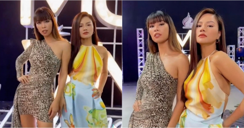 Vũ Thu Phương tung video đáp trả nghi vấn cạch mặt Hà Anh vì màn "chặn họng" tại Miss Universe Vietnam