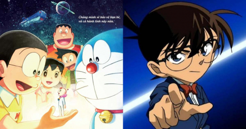 Conan "đối đầu" Doraemon: khi huyền thoại quay lại và lợi hại gấp đôi
