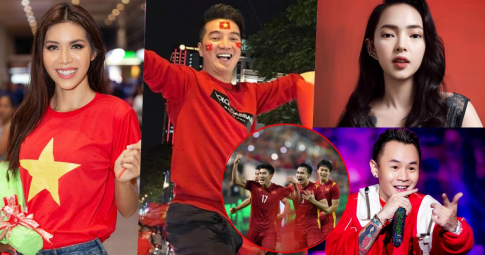 U23 Việt Nam vô địch SEA Games: Đàm Vĩnh Hưng "đi bão", Châu Bùi phấn khích công khai hẹn hò Binz