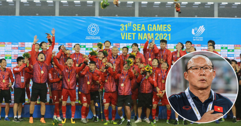 Lời tạm biệt ngọt ngào của HLV Park với U23 Việt Nam