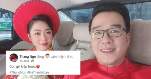 Netizen than thời khi "Vua cá coi" Thăng Ngô ngọt ngào công nhận bà xã Hà Thanh Xuân là "con gái kiếp trước"