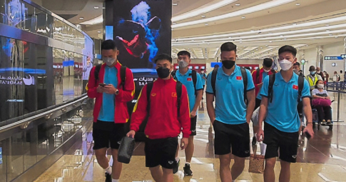 U23 Việt Nam có mặt tại UAE, chuẩn bị cho VCK U23 châu Á