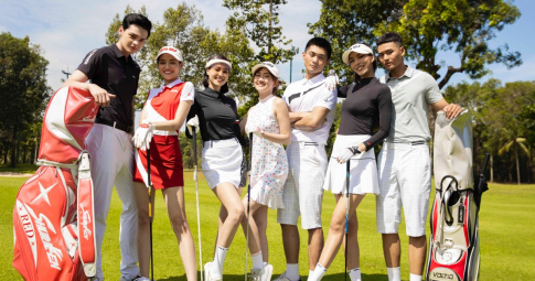 Ninh Dương Lan Ngọc lên đồ "chanh sả", cùng hội chị em "đột kích" sân golf "săn" trai đẹp