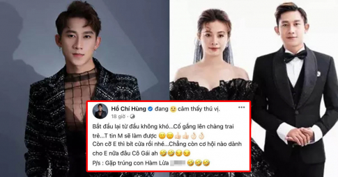Sau nghi vấn chia tay với vợ á hậu, Hồ Gia Hùng (HKT) đăng trạng thái vu vơ: "Gặp trúng con hàm lừa"